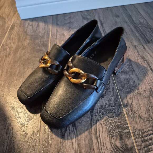 Genuine leather Loafers for Women - Picture 1 of 3